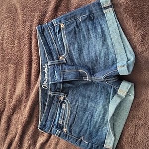 Aeropostale Blue Jean Shorts